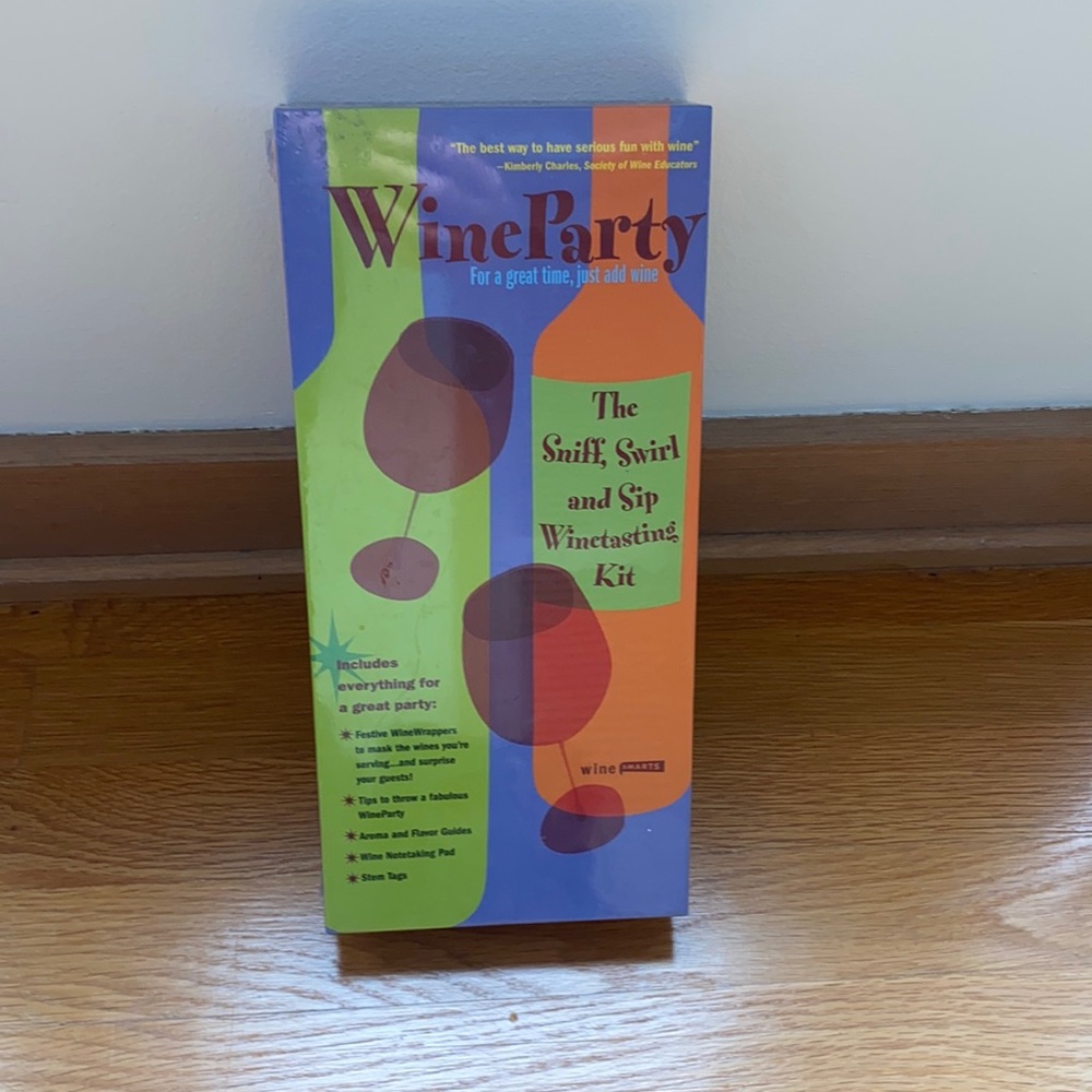 WineParty Snifff, Swirl and Sip Winetasting Kit